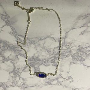 Kendra Scott Sapphire Blue necklace